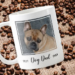 Caneca De Café Foto personalizada Pet do Pai de cães<br><div class="desc">Surpreenda o Pai do Cachorro, seja seu aniversário, Dia de os pais, ou sair da casa do cachorro, com a melhor caneca de café de pai de cachorro desse mundo super fofo. Melhor Pai De Cão - Amor, Personalizar Nome. Personalize com as fotos favoritas de Pet do Pai de Cão,...</div>