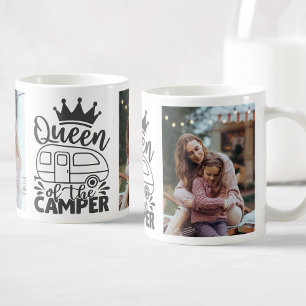 Caneca De Café Foto Personalizada Rainha Da Cotação Do Camper