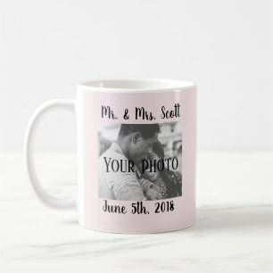 Caneca De Café Foto & Texto Personalizado