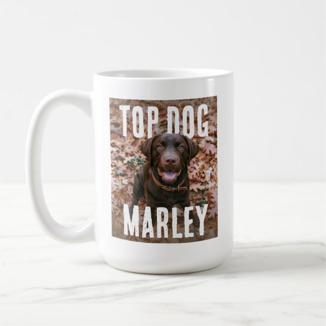 Caneca De Café Foto Top Dog PhotoPop (Esquerda)