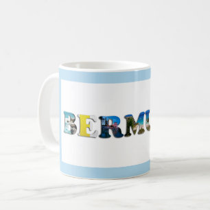 Caneca De Café Foto tropical do viagem da praia de Bermuda