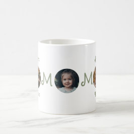 Caneca De Café Foto Única do Dia das Mães Melhor Mãe do Mundo