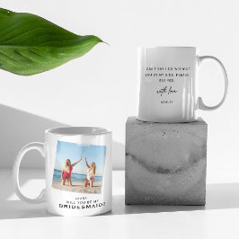Caneca De Café Foto 'Você Será Minha Dama de Honra? Lembrança'