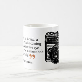 Caneca De Café Fotografador famoso Citação de 6 páginas