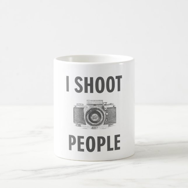 Caneca De Café fotografar fotógrafo de fotografia de texto engraç (Centro)