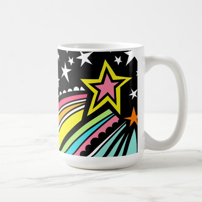 Caneca De Café Fotografar o Star Fireball Comet Mug (Direita)