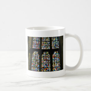 Caneca De Café Fotografia de Barcelona do vitral de Sagrada