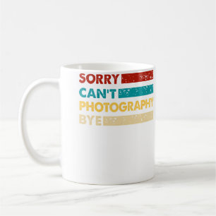 Caneca De Café Fotografia Desculpe Não Posso Fotografia Tchau Fot
