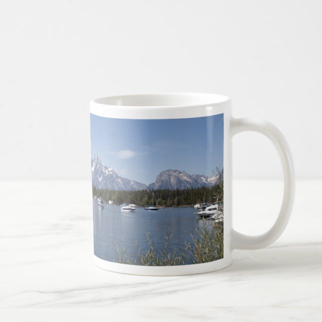 Caneca De Café Fotografia do Grand Teton National Park (Direita)