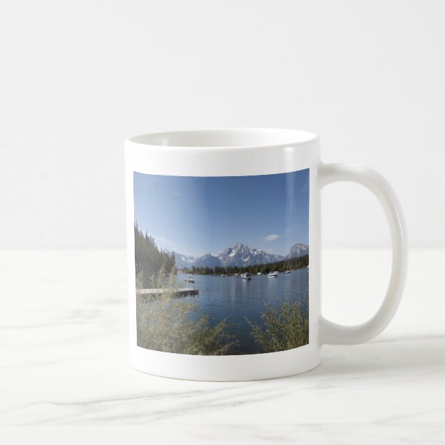 Caneca De Café Fotografia do Grand Teton National Park (Direita)