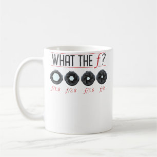 Caneca De Café Fotografia Feminina What The F
