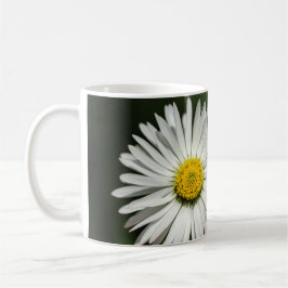 Caneca de Café - Fotografia Floral de Margaridas