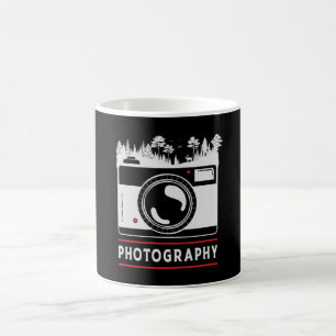 Caneca De Café Fotografia Fotógrafo Câmera Lente Presente Engraça