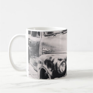 CANECA DE CAFÉ FOTOGRAFIA GRAYSCALE DO CARRO