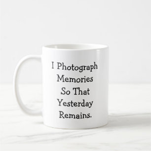 Caneca De Café Fotografia Memórias Mug