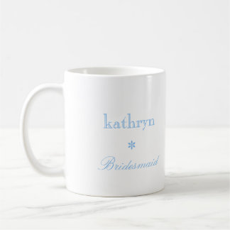 Caneca De Café Fotografia personalizada - argyle bridesmaid café
