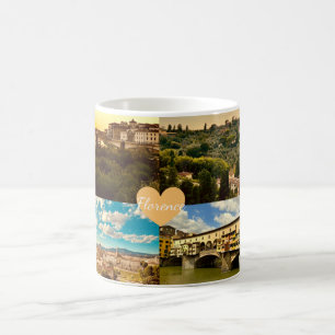 Caneca De Café Fotografia Personalizada de Florença na Itália