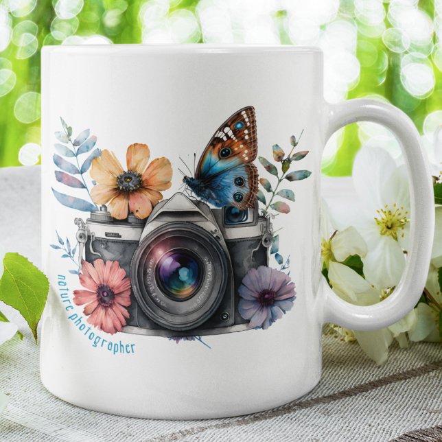 Caneca De Café Fotógrafo da Nature (Criador carregado)