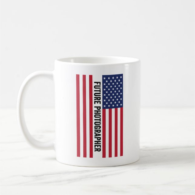 Caneca De Café Fotógrafo Futuro (Esquerda)
