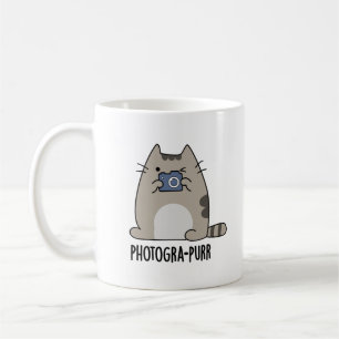 Caneca De Café Fotograh Purr, Fotógrafo Engraçado