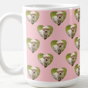 Caneca De Café Fotos de Animais de Estimação Personalizadas com C