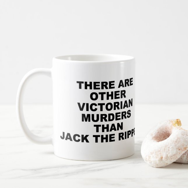 Caneca De Café Fotos de Assassinos Vitorianos (Com Donut)