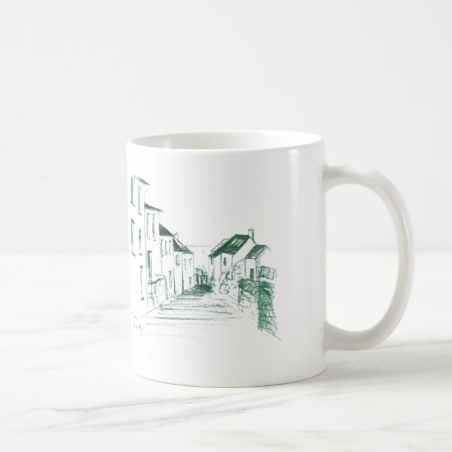 Caneca De Café Fowey, Cornualha (Direita)
