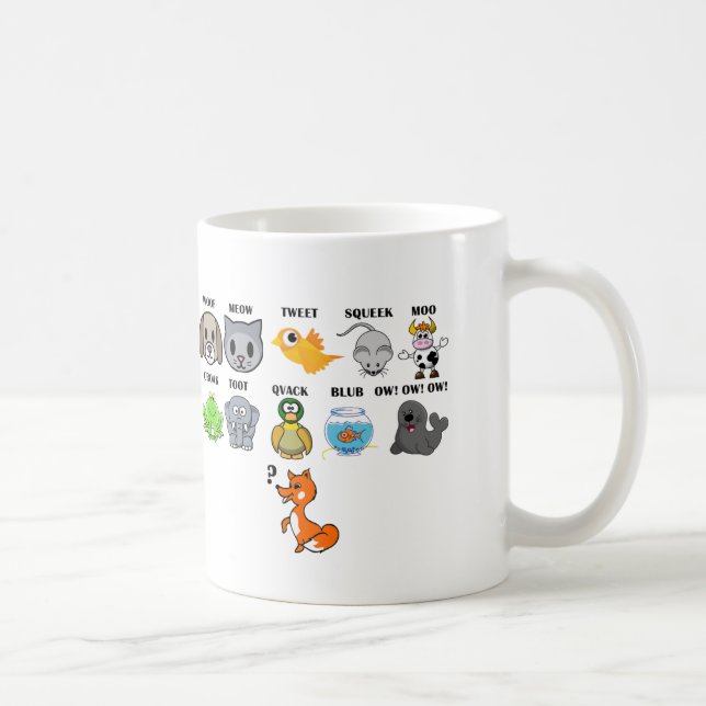 Caneca De Café Fox (Direita)