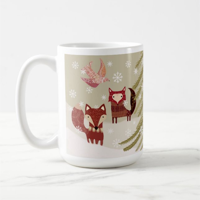 Caneca De Café Fox Friends Mug (Esquerda)