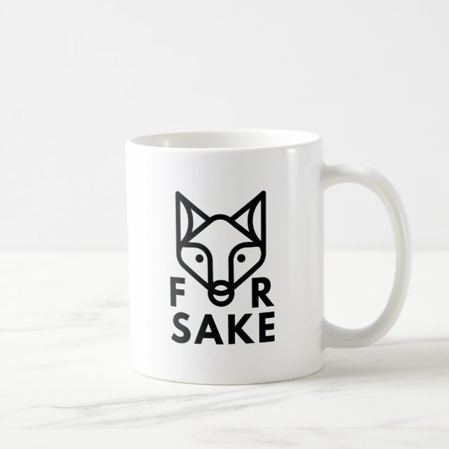 Caneca De Café Fox Sake (Direita)