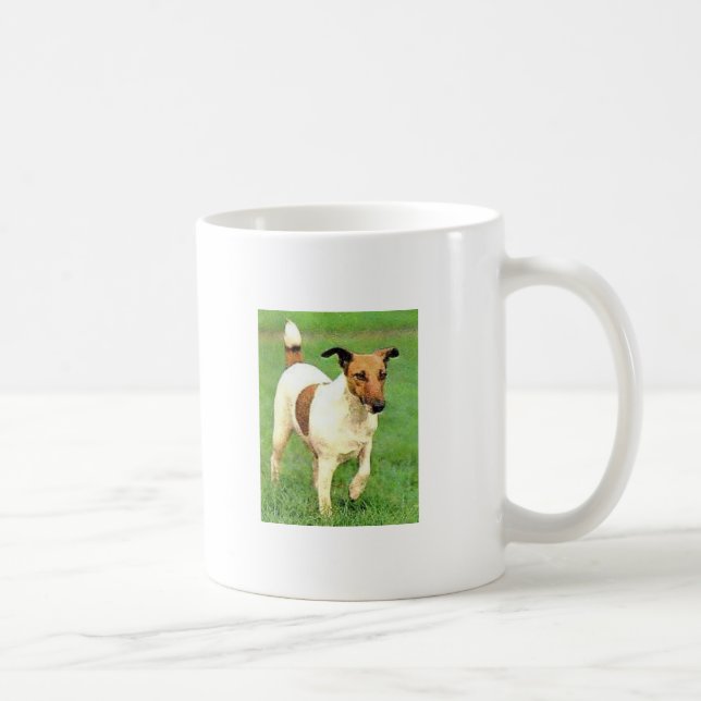 Caneca De Café Fox Terrier liso (Direita)