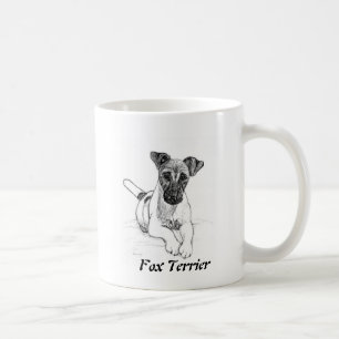 Caneca De Café Fox Terrier Spunky