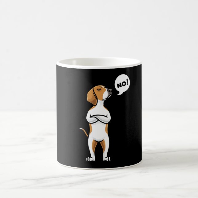 Caneca De Café Foxhound Stubborn (Centro)