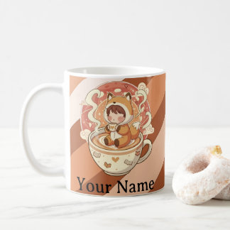 Caneca De Café Fox's Cozy Read Morning Coffee Mug