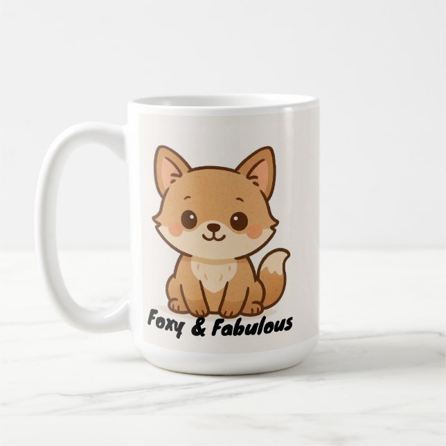 Caneca De Café Foxy & Fabuloso Mug (Esquerda)