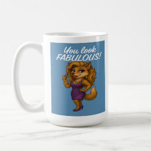 Caneca De Café Foxy in Purple