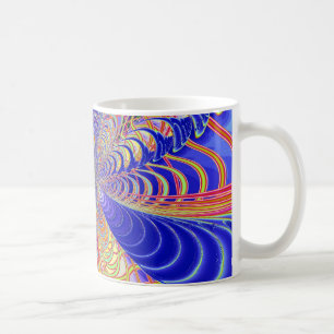 Caneca De Café Fractal 061012d abstrato