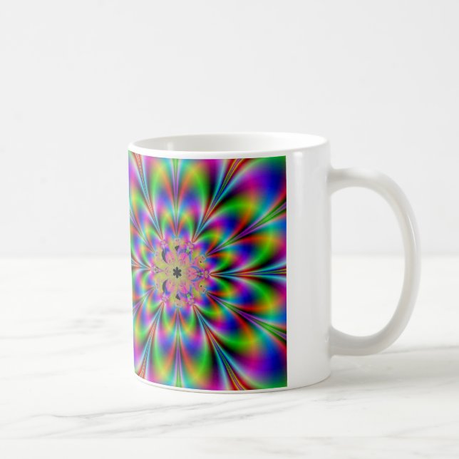 Caneca De Café Fractal 110 Mug (Direita)
