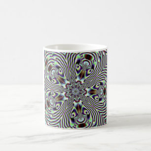 Caneca De Café Fractal 3, Mug