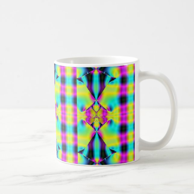 Caneca De Café Fractal 81, Mug (Direita)