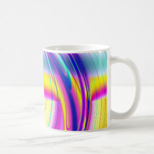 Caneca De Café Fractal Abstrato 061012f