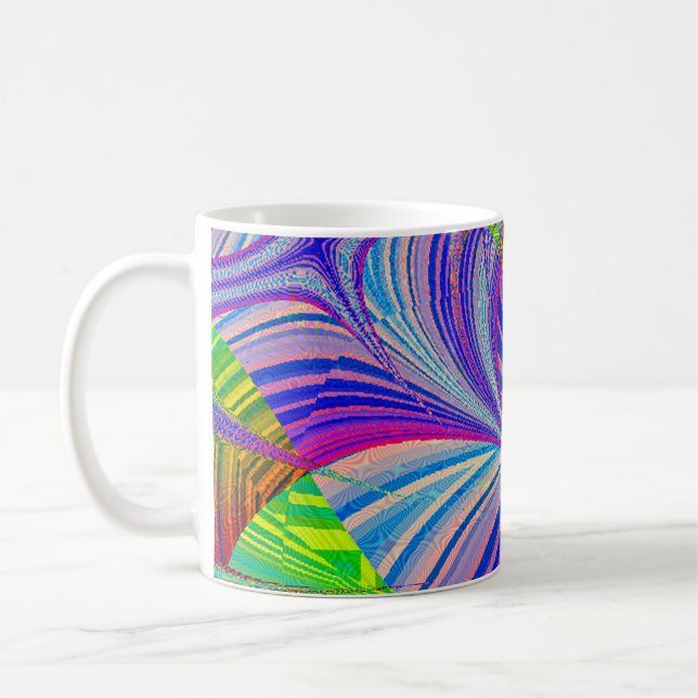 Caneca De Café Fractal Dreams Coffee Mug (Esquerda)
