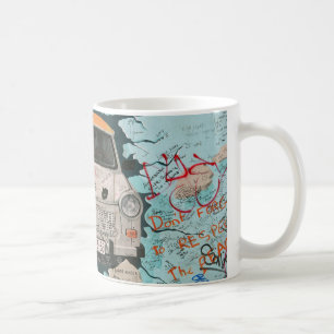 Caneca De Café Fragmento do muro de Berlim
