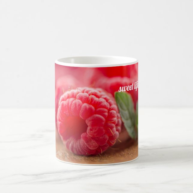 Caneca De Café Framboesa - vida doce (Centro)