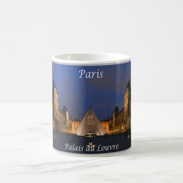 Caneca De Café França - Paris - Palais du Louvre - (Centro)