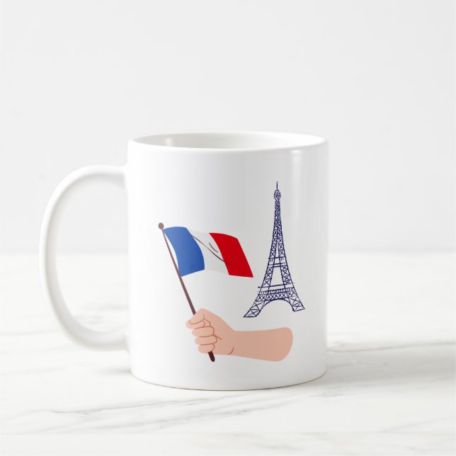 Caneca De Café France (Esquerda)