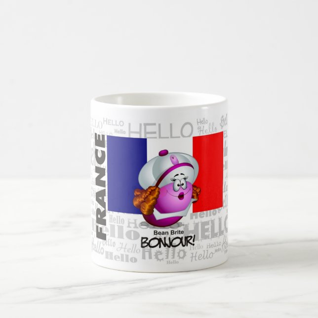 Caneca De Café FRANCE - Bonjour (Centro)