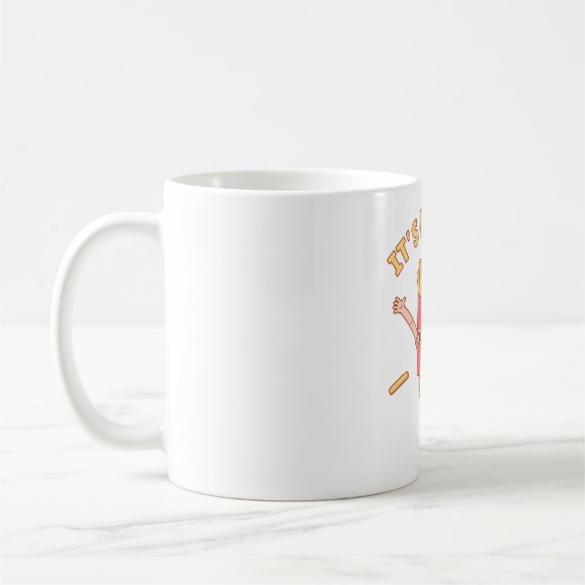 Caneca De Café Francês Bonito Foca Seu Franco Dia (Esquerda)