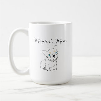 Caneca De Café Francês Bulldog Puppy Cartoon