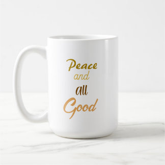Caneca De Café Franciscan Peace and All Good Coffee Mug